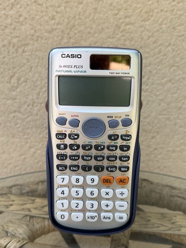 Casio 991es plus - casio,