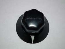 Vintage Siemens Klangfilm Bakelite Knob 38mm - Made in W. Germany in 60s Used