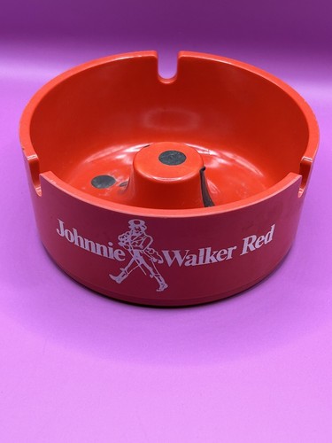 Johnnie walker red ashtray - red,