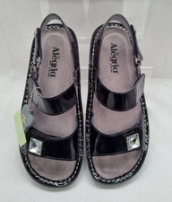 Alegria purple Patent Flat