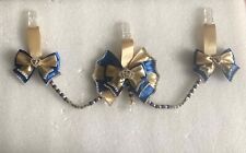 personalised gold and navy