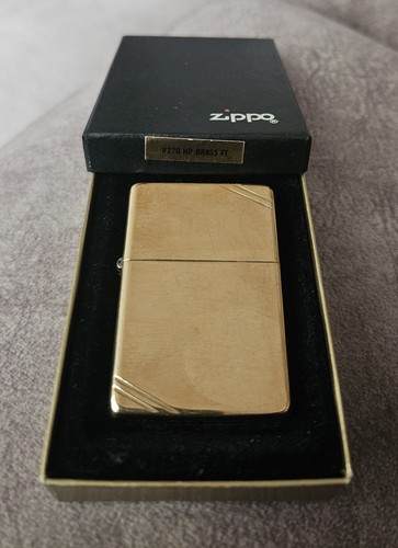 Zippo vintage brass rolling - zippo,