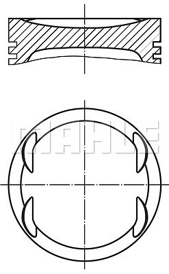 New piston for - new, opel