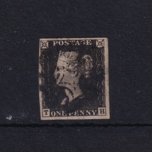 1840 penny black - penny,