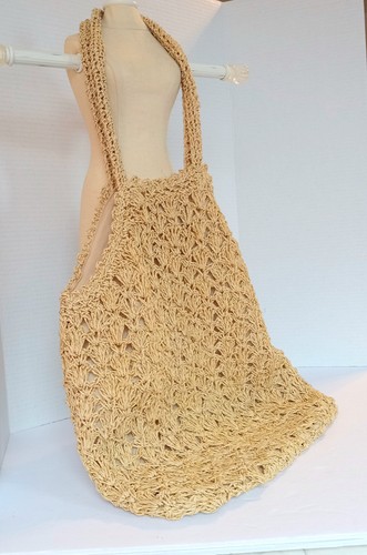 Vintage straw weave market - vintage,