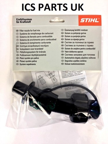 Stihl chainsaw fuel filling - chainsaw,