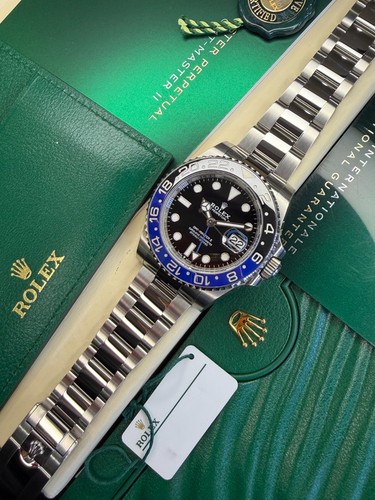 Rolex gmt master batman - gmt,