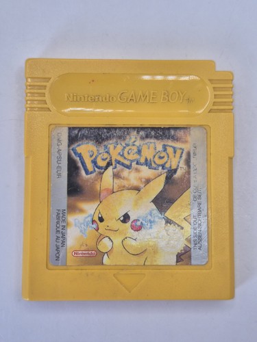 Genuine pokemon yellow - genuine,
