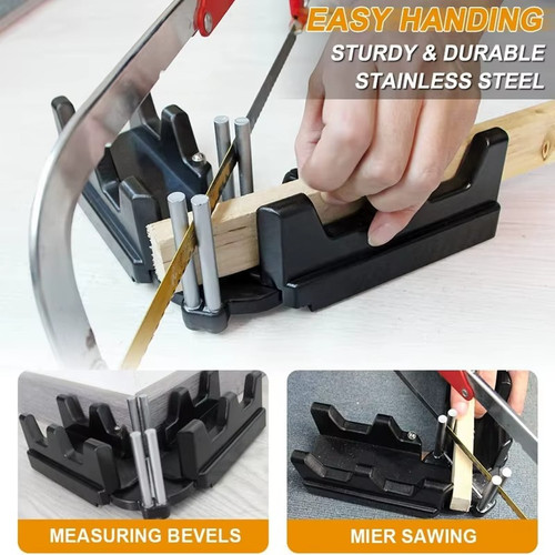Mitre cutting guide - 2-in-1,