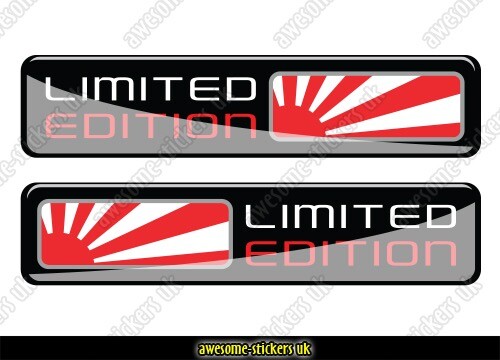 Japanese flag stickers 001 - 2,