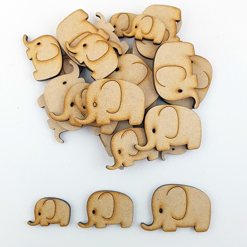 20x wooden mdf - 20x, elephant