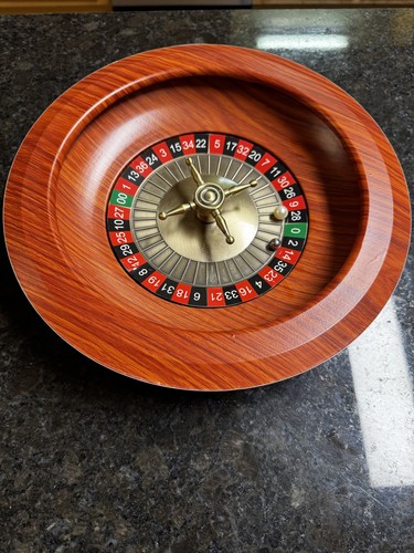Wood roulette wheel casino - wood,