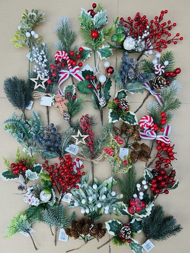 10x christmas picks joblot - 10x,