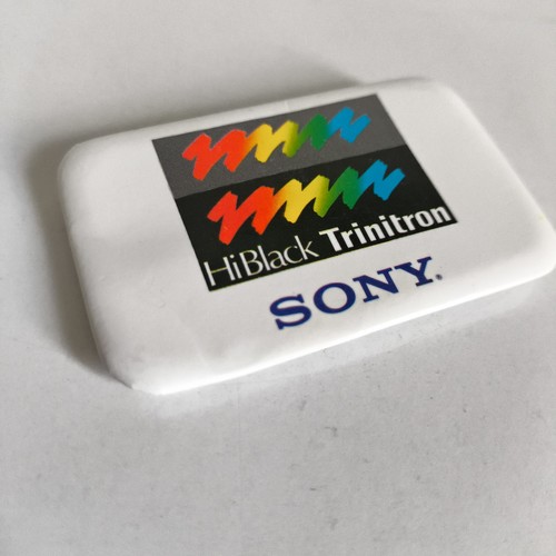 Vintage sony trinitron - sony, badge