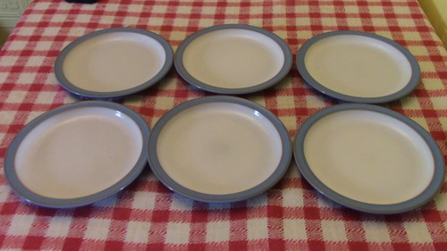 Denby colonial blue - 6x, small