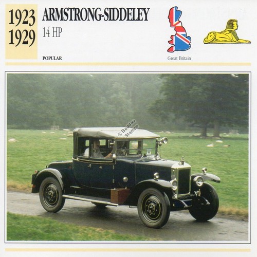 1923 1929 armstrong - 1923-1929, siddeley