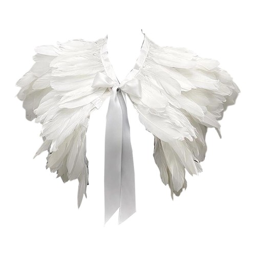 Feather shawl photo prop for - shawl,