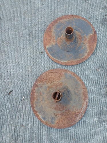 Two cutting discs from - from, small