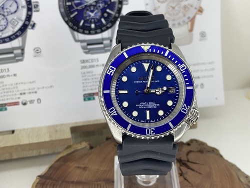 Seiko royal blue - dial, modded