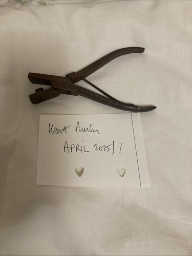 Vintage heart punch craft - heart,