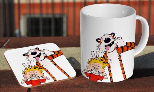 Calvin and hobbes ceramic - and,