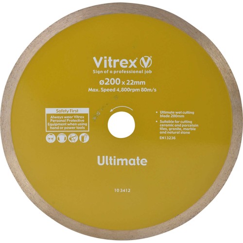 Vitrex ultimate diamond blade - vitrex,