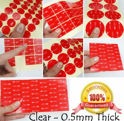 Vhb clear double sided - clear,