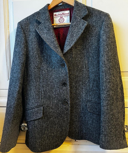 Harris tweed women - women's, grey