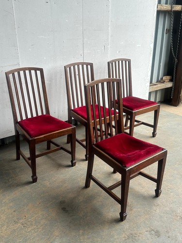 Set edwardian mahogany - a,