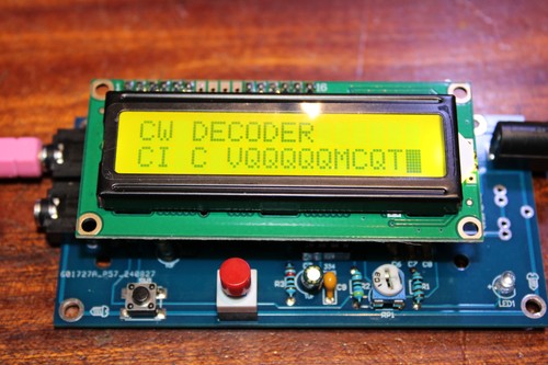 Morse code trainer decoder - code,