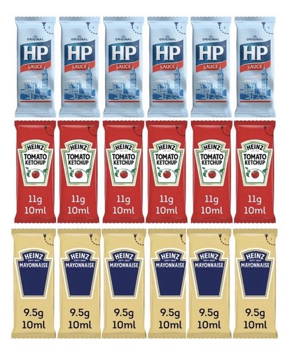 Heinz sauce mixed sachets - heinz,