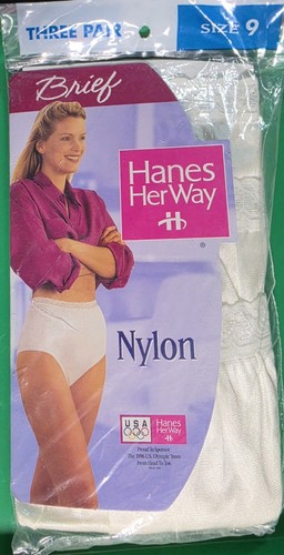 Vtg 1994 hanes her - way, nylon