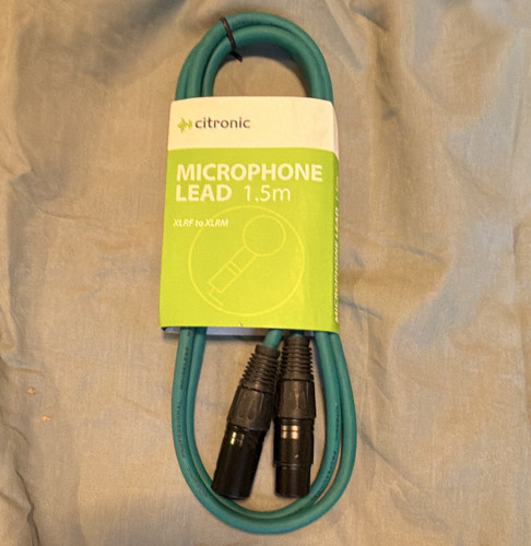 Citronic microphone lead 5m - citronic, 1.5m