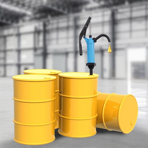 Gallon priming drum hand - 5-55,