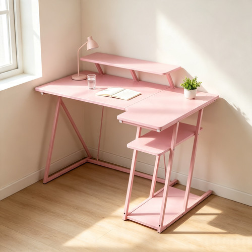 Pink shaped computer gaming - l,