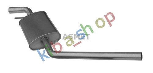 Exhaust system front silencer - system,