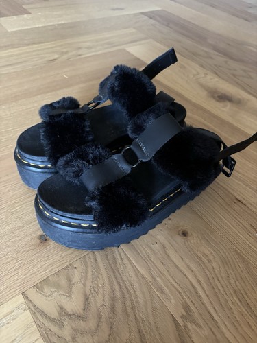 Martens black fluffy - dr.,