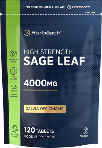 Sage tablets 4000mg menopause - tablets,