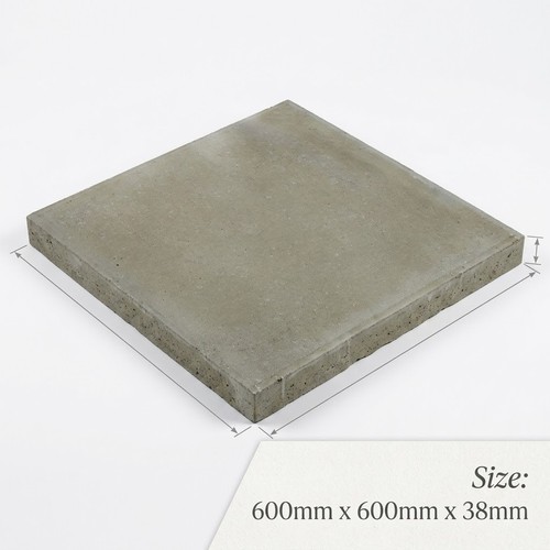 600x600mm natural concrete - 600x600mm,