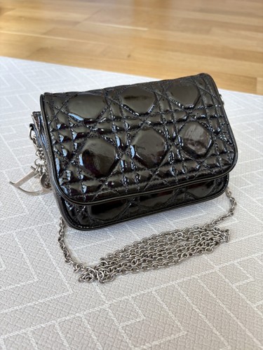 Dior lady wallet - dior, chain