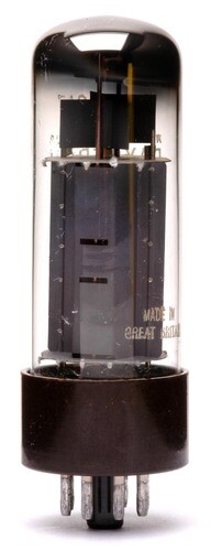 El34 mullard xf1 big brown - mullard,