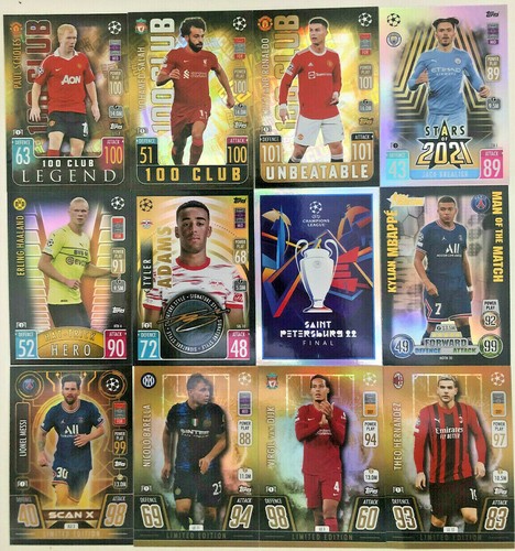 Match attax extra 2021 - match, 2021/22