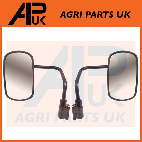 Pair cab mirror - mirror, arms