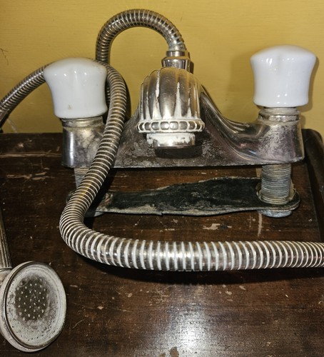 Vintage bath mixer taps - bath,
