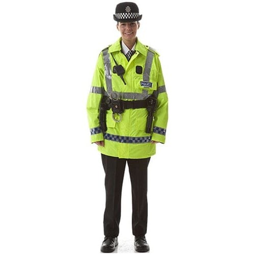 Policewoman lifesize cardboard - policewoman,