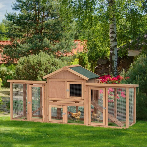 Wooden chicken coop - wooden,
