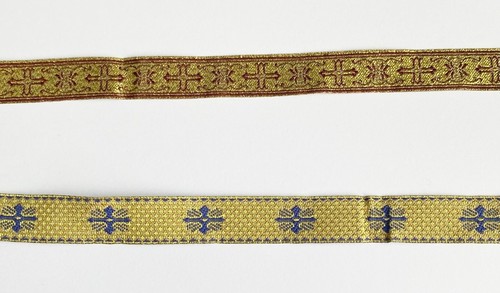 Jacquard woven ribbon trim - jacquard,