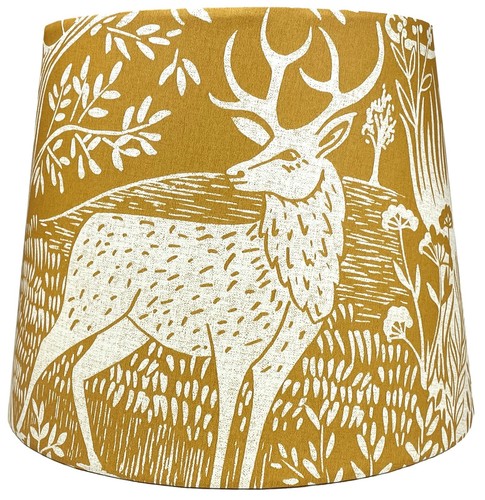 Mustard yellow stag table - mustard,
