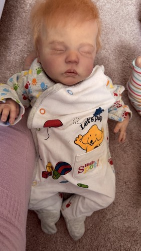 Delilah reborn baby - with, coa
