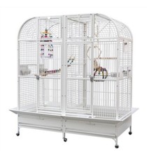 Parrot-Supplies Washington Premium Double Macaw Parrot Cage - Stone